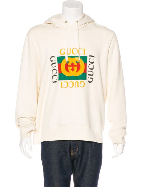 vintage gucci crewneck|Gucci distressed hoodie.